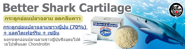Better Shark Cartilage (กระดูกอ่อนปลาฉลาม)