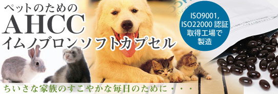 ペット用AHCC イムノブロン