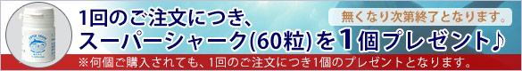 「スーパーシャーク」プレゼントキャンペーン!