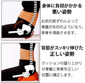 骨盤スタンドで、おなかスッキリ!