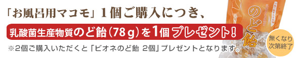 マコモ、プレゼントキャンペーン!