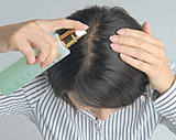 育毛剤「アンジュリン」の使用方法